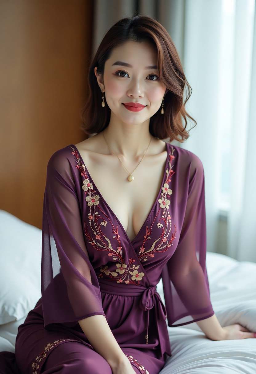 她的第一句寒暄